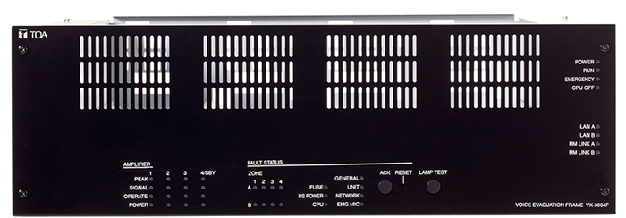 VX-3004F Voice Evacuation Frame 4AB