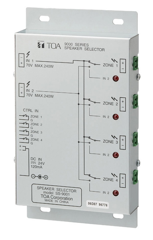 SS-9001 Speaker Selector