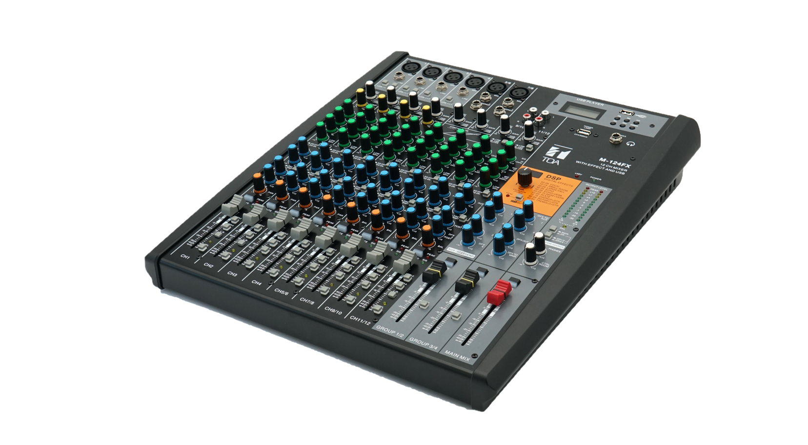 M-124FX Analogue Console Mixer